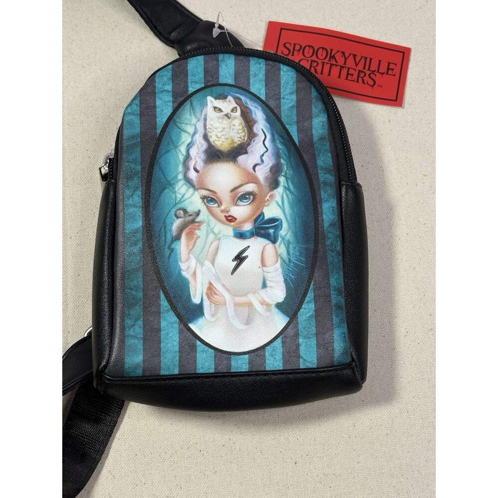 Spookyville Critters Bride of Frankenstein Body Fanny Pack NWT - Picture 2 of 5